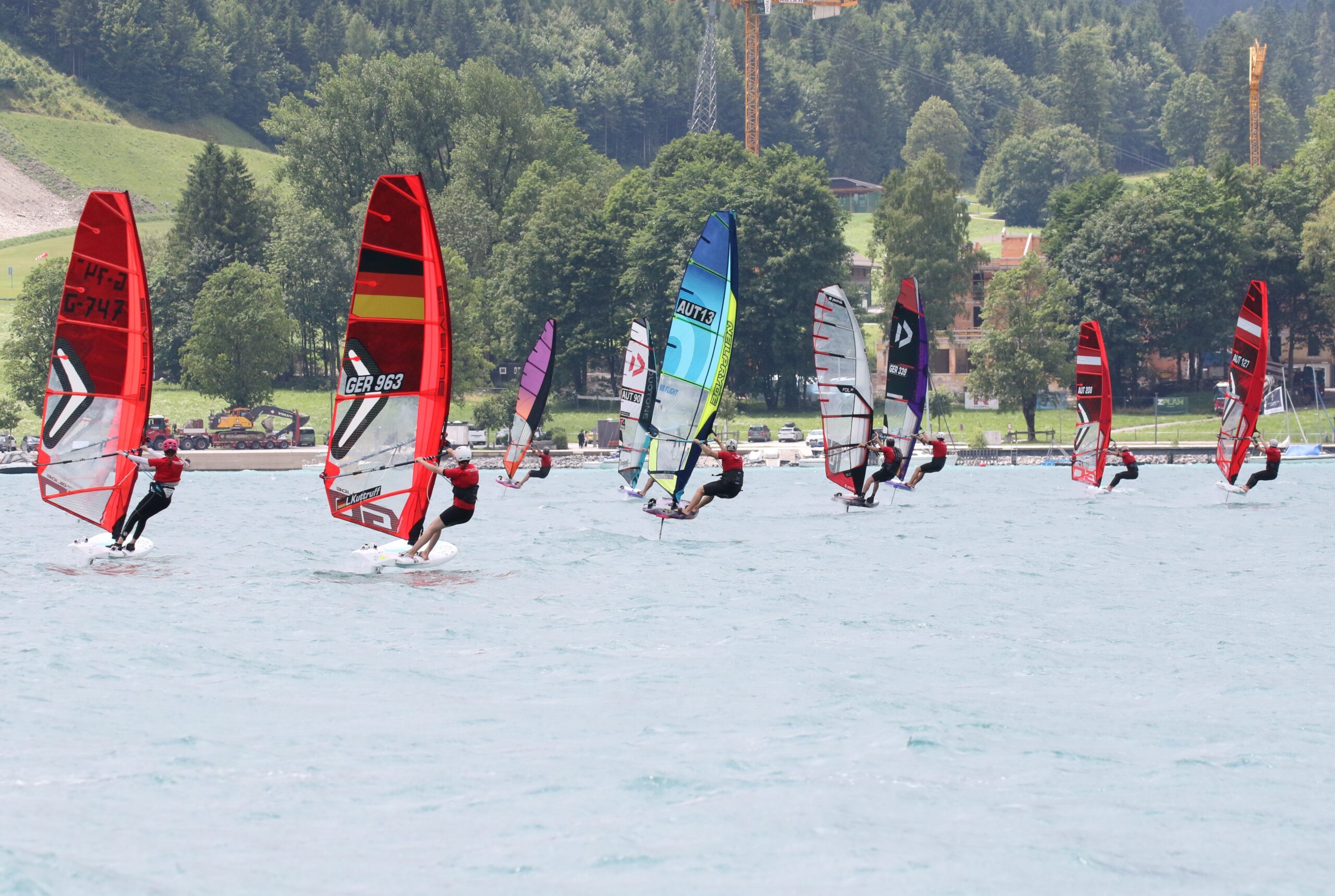 Der WSCA bei der Foil-Slalom-ÖM